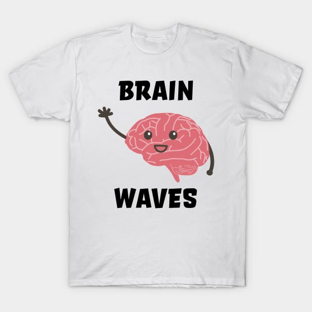 Brain waves T-Shirt by mainstvibes